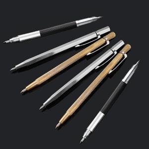 1pcs 다이아몬드 금속 마커 조각 펜 텅스텐 카바이드 펜촉 스타일러스 펜 유리 세라믹 금속 나무 조각 손 도구