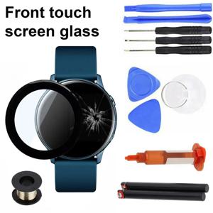 전면 유리 렌즈 교체용 터치 스크린 수리 도구 키트, 삼성 갤럭시 워치 액티브 40mm, 액티브 2 40mm, 44mm