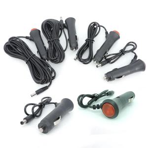 DC 12V 24V 자동차 어댑터 충전기 라이터 전원 연장 케이블 자동차 모니터 카메라에 대 한 플러그 코드 스위치 2.1x5.5mm