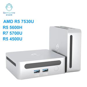 2025 GenMachine 미니 PC R5 7530U 5600H 5700U 4500U Windows 11 Ryzen DDR4 3200MHz WiFi6 BT 5.2 게임용 PC Diy 게임용 컴퓨터