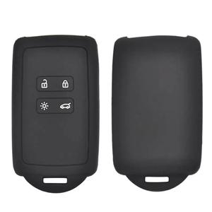 Renault Captur Koleos Kadjar Arkana Megane Dacia Duster Sandero Stepway 스마트 원격 제어 Fob 케이스 용 실리콘 자동차 키 커버