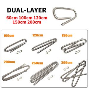 60cm/100cm/120cm/150cm/200cm/250cm/300cm 공기 디젤 주차 히터 자동차 공기 디젤 가열을위한 스테인레스 스틸 배기관