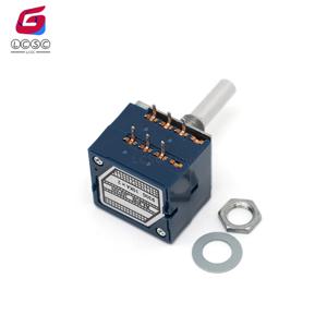 기존 일본 ALPS 전위차계 RK27 5KA 10KA 20KA 50KA 100KA 250KA 500KA 볼륨 조절 손잡이 원형 핸들 25mm 6 핀