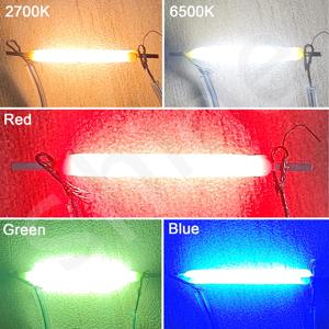 10pcs COB LED 필라멘트 에디슨 전구 램프 부품 18.8mm 29mm 38mm 54mm 68mm DC 3V 12V 57V 80V 백열등 다이오드 액세서리