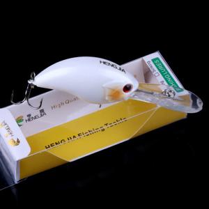 HENGJIA 13G 9CM 낚시 미끼 락 크랭크 미끼 크랭크베이트 미노우 베이스 트레블 후크 수영 하드 루어 미끼 워블러 긴 큰 혀