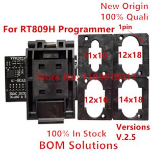 기존 RT-BGA169-01 BGA169/BGA153 EMMC 어댑터 V2.5, RT809H 스마트 프로그래머 계산기용 4 PCS BGA 경계 상자 포함