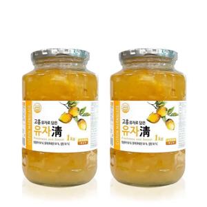 참다음 전남 고흥 유자청 1kg x 2개