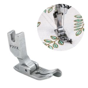 1Pc 새로운 P351X 오른쪽 가장자리 가이드 노루발 측벽 노루발 재봉 도구 오른쪽 가이드 피트 3mm-10mm 산업용