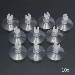 에어 라인 튜브 호스 펌프에 대 한 10pcs 고무 수족관 물고기 탱크 흡입 컵 빨판 홀더