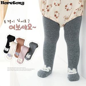 0-24 개월 유아용 팬티 스타킹 신생아 유아용 코튼 타이트 봄 가을 아기 소녀 스타킹 만화 동물 프린트