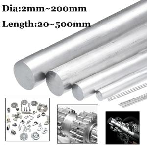 10pcs ~ 1pcs 6061 고품질 알루미늄 고체 막대 라운드 바 직경 2mm ~ 200mm 길이 50mm 100mm 150mm 200mm 300mm 500mm
