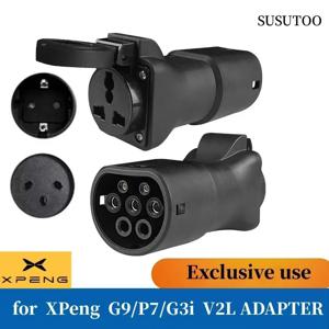 Type2 ICE62196 Xpeng G9 P7 G3i V2L 어댑터 차량 G9 P7 G3i EV 방전기 용 Xpeng 16A 3.5KW V2L 방전기 적재