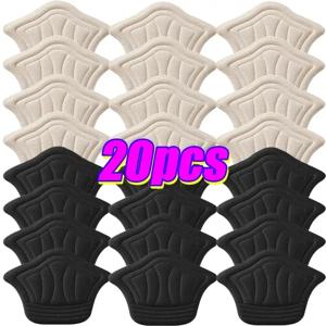 2/20PCs insoles 패치 발 뒤꿈치 패드 스포츠 신발 조정 가능한 크기 피트 패드 통증 완화 쿠션 삽입 깔창 발 뒤꿈치 보호대 스티커