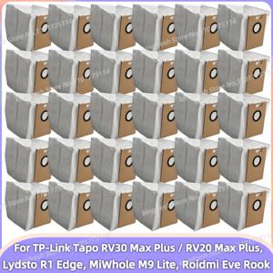 적합 모델: ( TP-Link Tapo RV30 Max Plus / RV20 Max Plus, Lydsto R1 Edge, MiWhole M9 Lite, Roidmi Eve Rook ) 먼지 봉투 교체 부품