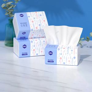 확산 꽃 종이 1 팩 400 종이 두꺼운 냅킨 S 사이즈 가정용 종이 타월 편안한 목재 페이셜 티슈 화장지
