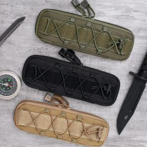 전술 EDC 나이프 파우치 접이식 나이프 거치대 가방, 포켓 나일론, 야외 사냥