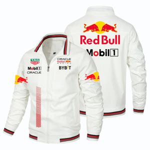 2025 New Red Bull Printed Racing Team 공식 웹 사이트 레이싱 폴로 재킷 셔츠 야외 스포츠웨어 성인 및 여성 트레이닝 Ja