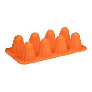 A71P 초콜릿 디저트 캔디 젤리 용 3D 유령 실리콘 몰드 식품 등급 유령 모양의 과자 몰드 Bakin 용 간편한 릴리스