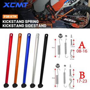 모토 킥스탠드 사이드 스탠드 + 스프링 키트 KTM EXC 300 EXC-F 350 125 200 250 450 500 530 XC XCF XCW XCFW 6일 TPI 2008-2023