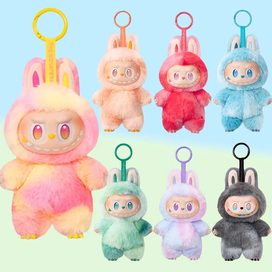 정품 Labubu V3 괴물 에너지 시리즈 비닐 얼굴 인형 애니메이션 액션 피규어 러블리 Labubu 펜던트 서프라이즈 선물