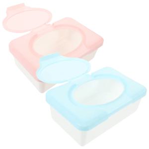 물티슈 상자 플라스틱 물티슈 용기 아기 용기 리필 형 메이크업 홀더 물티슈 디스펜서 기저귀
