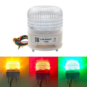 LTA5002 12V 24V 220V 3 색 스트로브 신호 경고등 자석 표시 등 LED 램프 작은 깜박임 부저 보안 경보