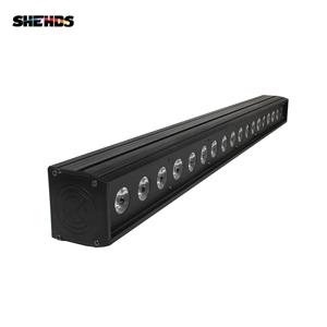 LED 벽 세척 조명 바 LED 투광 조명, DJ 조명, 실내 경마 램프, 바 파티용 밝은 조명, 18x18W, 2 개, 4 개