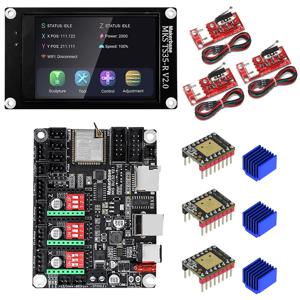 Makerbase MKS DLC32 V2.1 32비트 마더보드 오프라인 컨트롤러 WIFI TFT 터치 스크린 TS24/TS35-R 레이저 조각 기계용