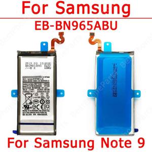 삼성 갤럭시 노트 9 N960 용 배터리, EB-BN965ABU 휴대폰 교체 예비 부품, 리튬 이온 배터리, 4000 mAh