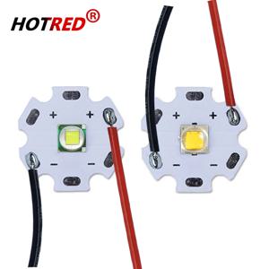 LED 5W10W 높은 전력 XLM T6 XMLL2 5050-L2 구슬 다이오드 3V 3.7V 손전등 부품에 대 한 케이블 와이어 자전거 자동차 액세서리 헤드