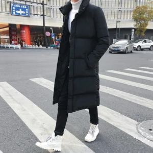 플러스 사이즈 남성용 겨울 파카, 캐주얼 롱 다운 코튼 바람막이 재킷, 하이 퀄리티 두꺼운 따뜻한 코트 재킷, 5XL-M