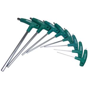 1PC 1.5-10mm 육각형 Hexwrench 육각 키 T 모양의 핸들 스크루 드라이버 키트 가정용 핸드 툴용 6 각도 소켓 나사 스패너