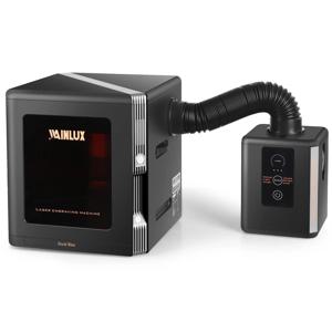 WAINLUX 미니 공기 청정기 K8 레이저 조각기 K10 조각용 교체 가능한 필터로 저소음 먼지 제거 수명 시각화