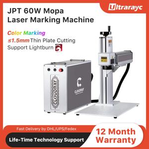 Cloudray 레이저 마킹 기계, JPT M7 MOPA 레이저, 색상 마킹, 딥 각인, DIY 마킹 금속 카드, 애완 동물 ID 태그, 60W