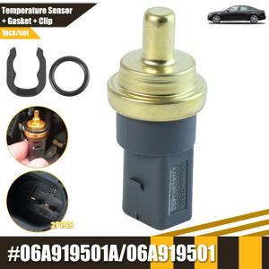 06A 919501 Audi A3 A4 A5 A6 VW 골프 시트 Skoda 06A 용 O-링이있는 엔진 냉각수 온도 센서 919501   06A 919 501A 06A 919 501