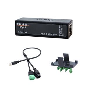 직렬 포트 RS485-이더넷 장치 서버 IOT 데이터 변환기 지지대 Elfin-EE11, EE11A TCP/IP 텔넷 모드버스 TCP 프로토콜