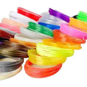 MOQ.Order 5 Pieces10M PLA 3d 인쇄 필라멘트 1.75mm 재료 프린터 펜 고온 빛나는 필라멘트