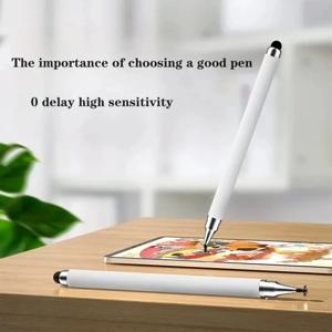 IPhone IPad 용 다기능 2 in 1 스타일러스 펜 범용 용량 성 터치 스크린 그리기 쓰기 태블릿 연필