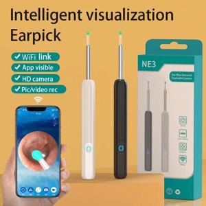스마트 무선 시각 귀 청소기 숟가락 안전 내시경 Earpick 1296p 미니 카메라 왁스 리무버 검 이경 귀 도구 건강 관리