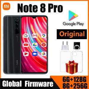 Xiaomi Redmi Note 8 Pro 스마트폰 글로벌 ROM 스마트폰 Helio G90T 4500mAh 64MP 6G+128G 8+128G 중고 전화