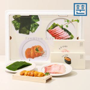 [훈훈수산] 우니 (성게알) 단새우 감태 3합 프리미엄 선물세트 홈마카세