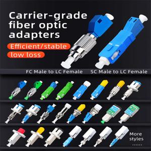 SAIVXIAN 다중 모델 광섬유 변환기 Male/Female APC/UPC FC/LC/Hybrid/SC/ST 어댑터 단일 모드 커넥터