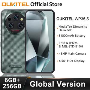 Oukitel WP35 S 견고한 전화기 6GB+256GB 11000mAh 휴대폰 안드로이드 NFC 48MP 후면 카메라 스마트폰 비즈니스 전화