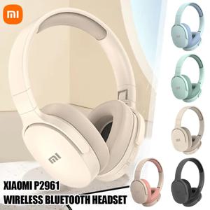 Xiaomi 무선 블루투스 헤드폰 오버 이어 HiFi 스테레오 접이식 경량 헤드셋은 TF 카드 3.5mm Type-C 인터페이스를 지원합니다.