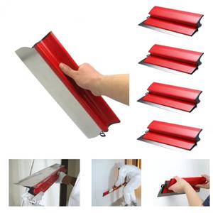 4Pcs 마른 벽에서 나온 스무딩 주걱 스키밍 유연한 블레이드 페인팅 마무리 스키밍 블레이드 빌딩 도구 벽 석고 도구