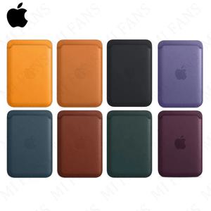 기존 Apple 가죽 Magsafe 지갑 마그네틱 카드 홀더 케이스 iPhone 15 12 13 14 Pro Max Plus 미니 케이스 커버 액세서리