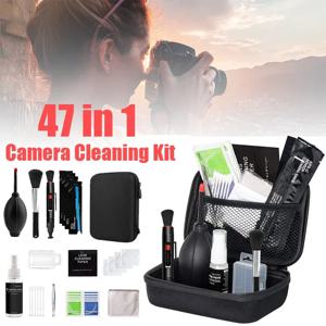 19-47PCS 카메라 클리너 키트 DSLR 렌즈 디지털 카메라 센서 청소 세트 Sony Fujifilm Nikon Canon SLR DV 카메라 클린 키트