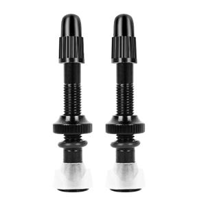 A71P 2pcs 자전거 밸브 40mm 산악 도로 자전거 튜브리스 타이어 변환 알루마이트 알루미늄 합금 실란트 액세서리