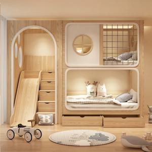 어린이 침대 어린이 침실 가구 어린이 가족 소녀 침대 Letto Bambini 어린이 몬테소리 침대 나무 어린이 침대
