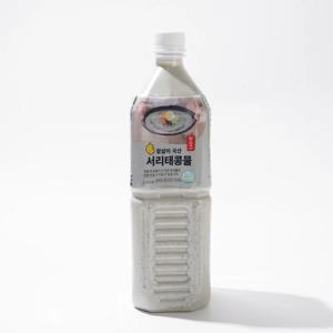 국산 서리태콩물 1L 2병 참살이 더 진한 음료 식품